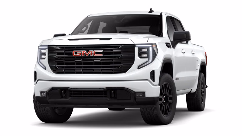 2026 GMC Sierra 1500 Crew Cab Short Bed Elevation (2WD) - Image 6